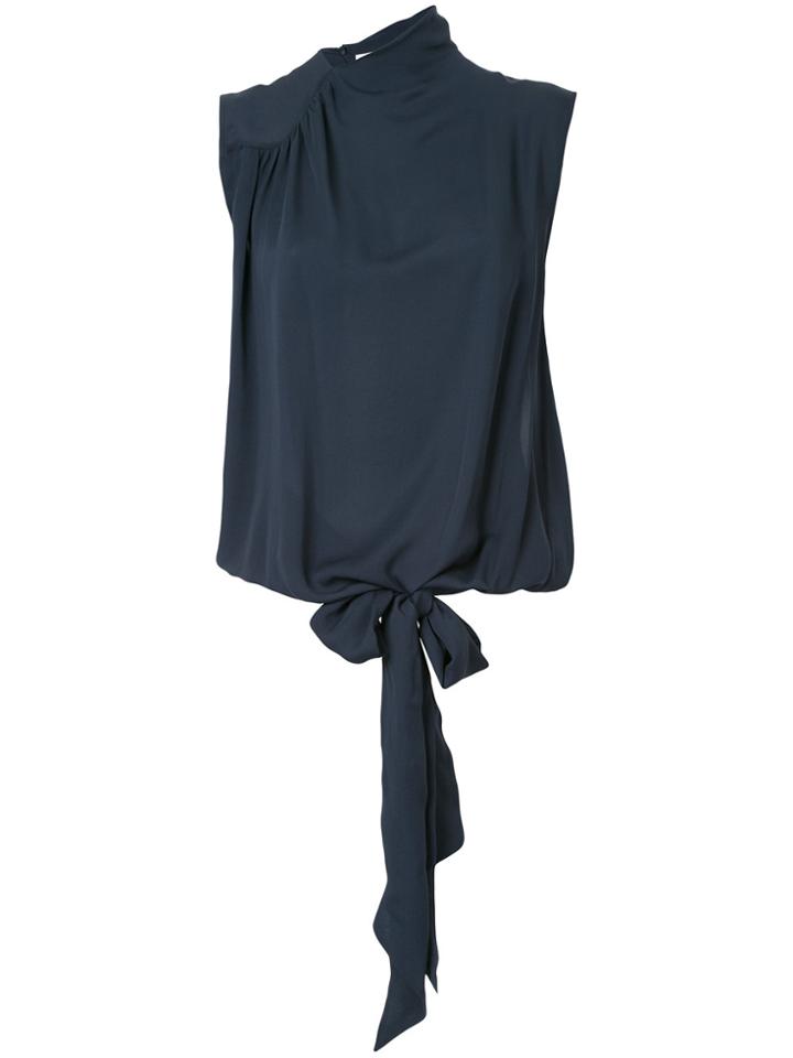 Maison Margiela Sleeveless Blouse - Blue