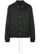Rick Owens Buttoned Jacket - Black