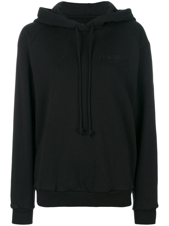 Juun.j Printed Hoodie - Black