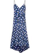 Diane Von Furstenberg Donna Midi Dress - Blue