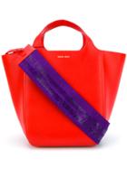 Giorgio Armani Oversized 2way Bag - Red