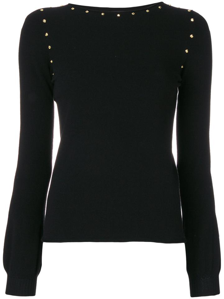 Twin-set Classic Knitted Top - Black