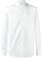 Aspesi Classic Button Down Shirt, Men's, Size: 44, White, Cotton