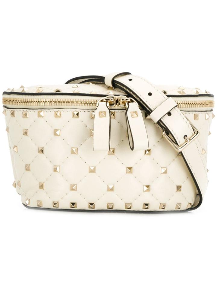 Valentino Valentino Garavani Rockstud Spike Belt Bag - White