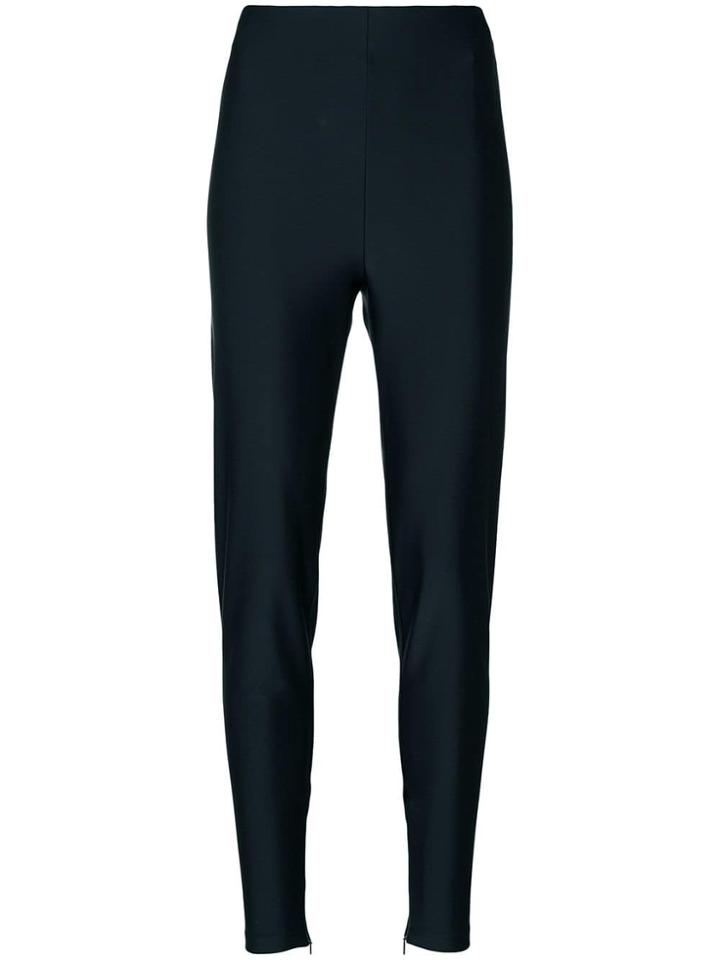 Versace High-waisted Slim Leggings - Black