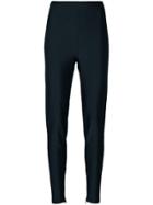 Versace High-waisted Slim Leggings - Black