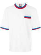Tommy Hilfiger Striped Detail T-shirt - White
