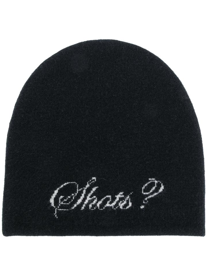Alexander Wang Shots? Beanie - Black