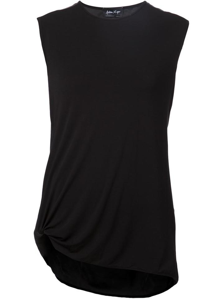 Andrea Ya'aqov Draped Back Tank Top