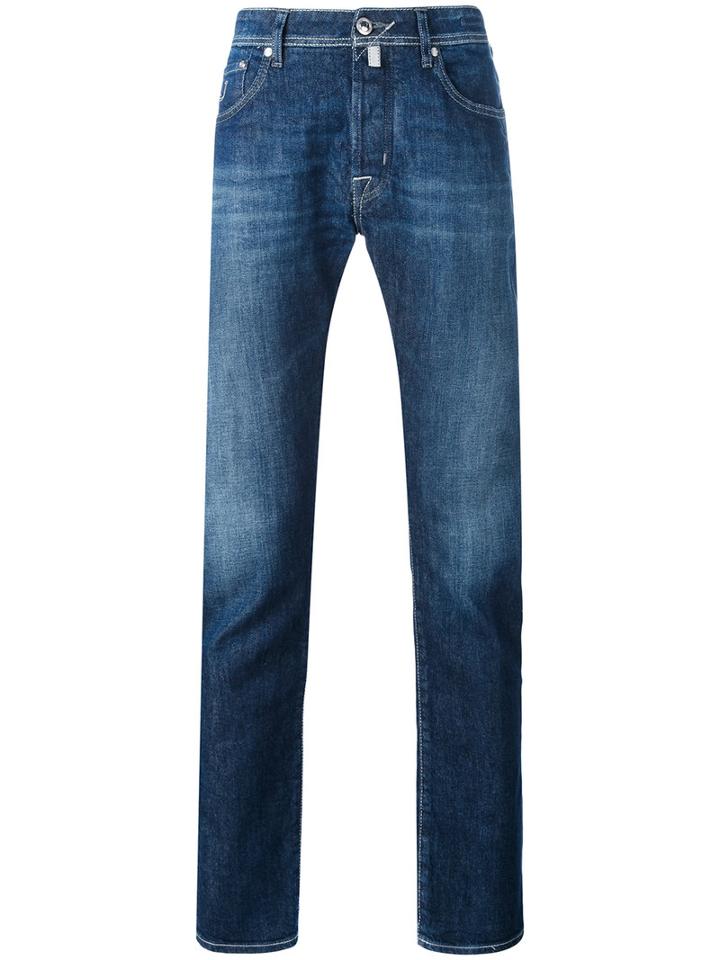 Slim-fit Jeans - Men - Cotton/spandex/elastane - 37, Blue, Cotton/spandex/elastane, Jacob Cohen