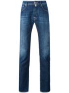 Slim-fit Jeans - Men - Cotton/spandex/elastane - 37, Blue, Cotton/spandex/elastane, Jacob Cohen