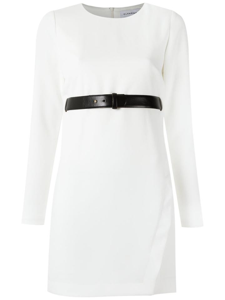 Olympiah Long Sleeves Dress - White