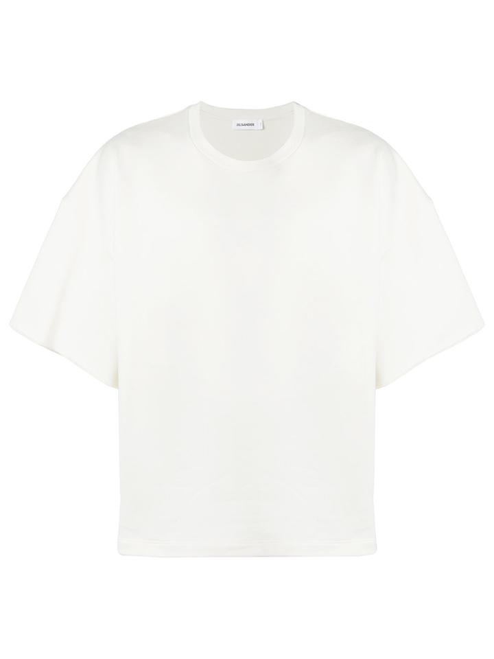 Jil Sander Oversized Shortsleeved T-shirt - White