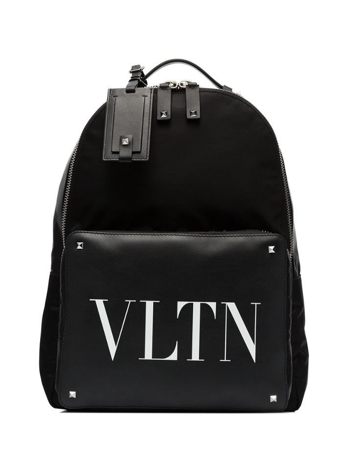 Valentino Black Vltn Backpack