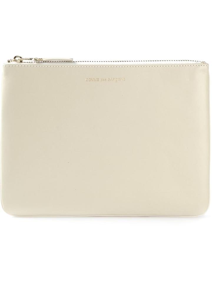 Comme Des Garçons Wallet 'classic Plain' Pouch