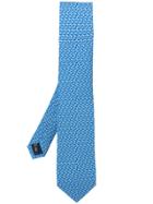 Salvatore Ferragamo Golf Club Print Tie - Blue