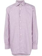 Kiton Classic Collared Shirt - White