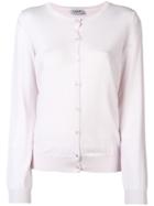 Liu Jo Round Neck Cardigan - Pink