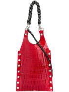 Sonia Rykiel Le Baltard Printed Tote - Red