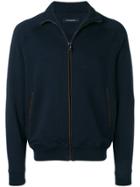 Ermenegildo Zegna Zipped-up Cardigan - Blue