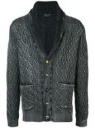 Gabriele Pasini Cable Knit Cardigan - Grey
