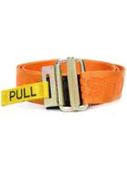 Heron Preston Logo Webbing Belt - Yellow & Orange
