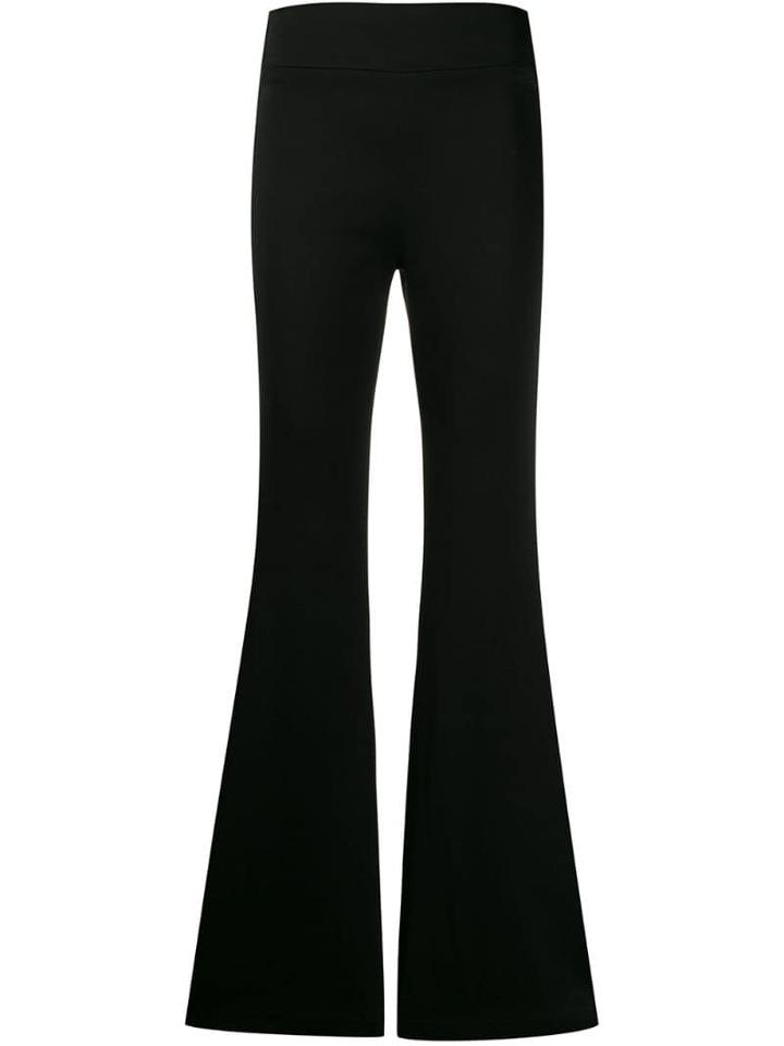 Galvan Flared Trousers - Black