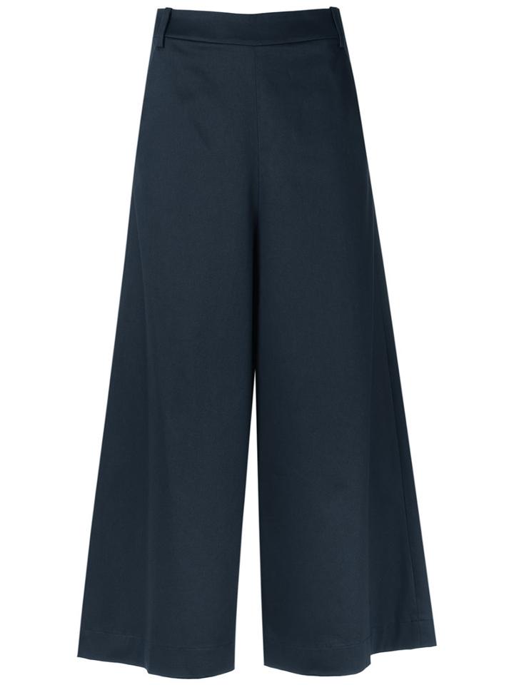 Gloria Coelho - Cullotes - Women - Cotton - 38, Blue, Cotton
