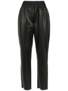 Framed Cropped Trousers - Black