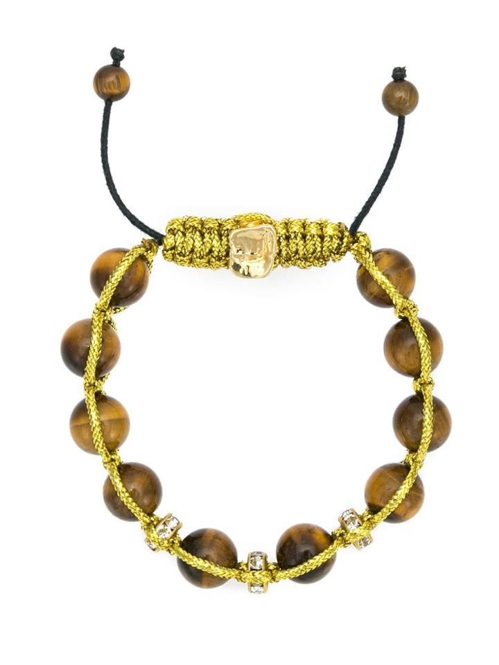 Francesca Romana Diana Embellished Bracelet - Brown