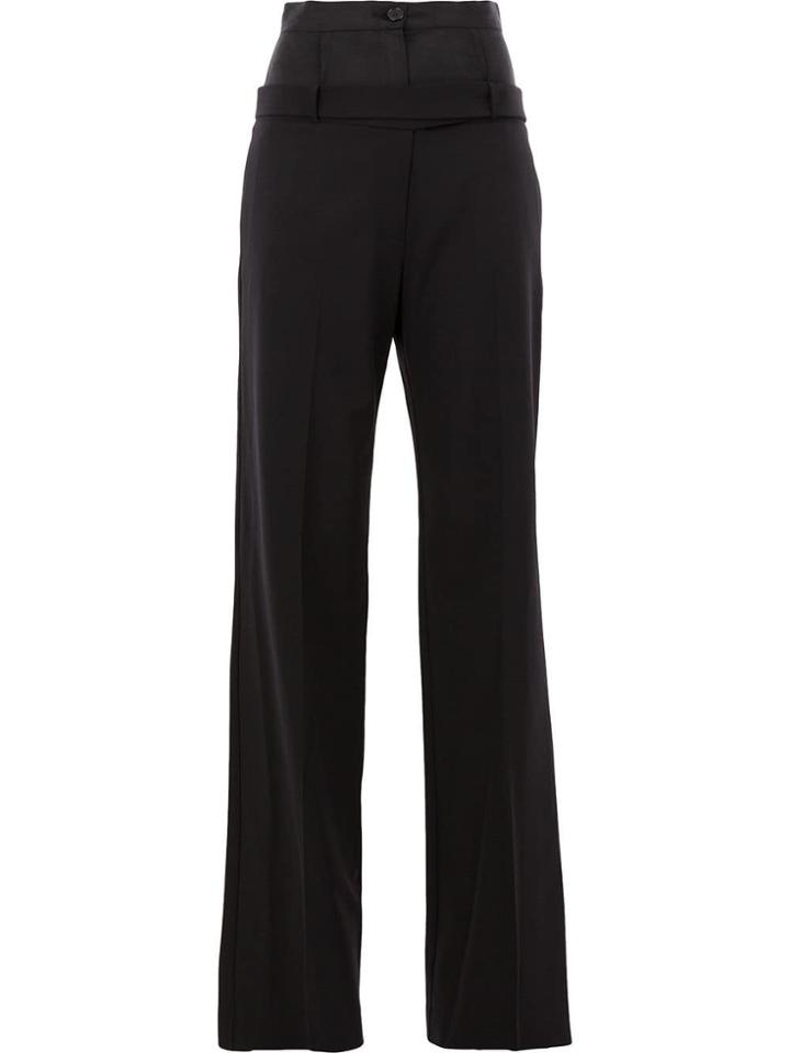 Yang Li Yang Li F4151 99 Black Virgin Wool/spandex/elastane