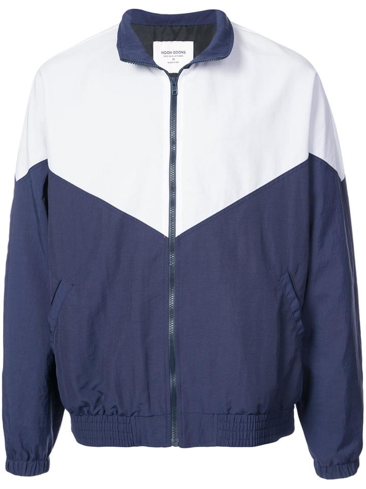 Noon Goons Bicolour Zip Jacket - Blue