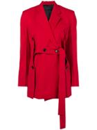 Eudon Choi Belted Abigail Jacket - Red