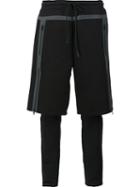 Puma Stripe Detail Drawstring Track Shorts, Men's, Size: Medium, Black, Polyester/spandex/elastane