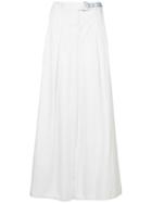 Marc Cain Belted Waist Flared Trousers - Grey