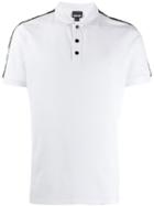 Just Cavalli Cat Trim Polo Shirt - White