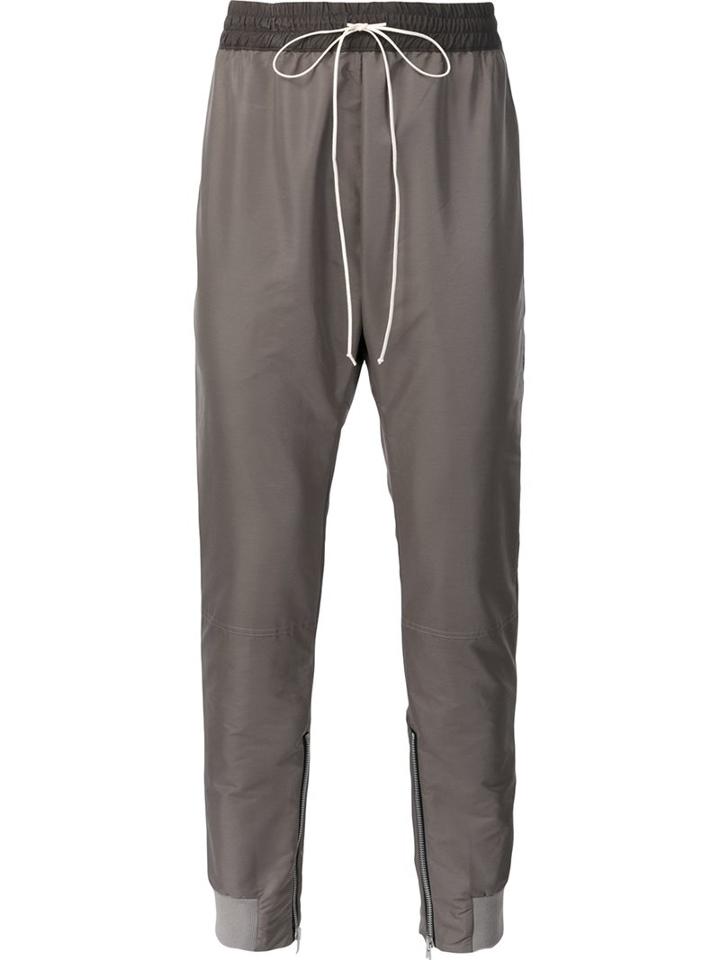 Fear Of God Track Pants, Men's, Size: Xl, Grey, Silk/nylon