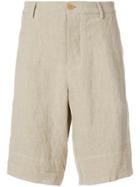 Jw Anderson Slim-fit Shorts - Nude & Neutrals