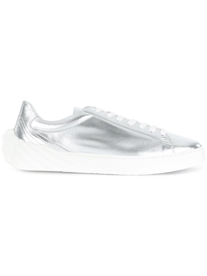 Versace Low Top Sneakers - Metallic