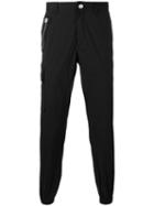 Versus Zipped Pockets Trousers, Men's, Size: 48, Black, Cotton/polyamide/spandex/elastane/cotton