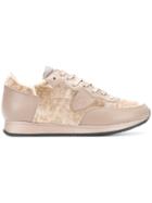 Philippe Model Paris Glitter Sneakers - Nude & Neutrals