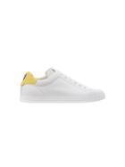 Fendi Embroidered Lace-up Sneakers - White