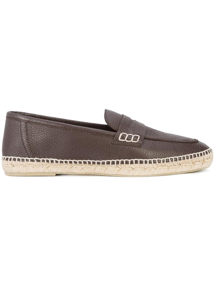 Loewe Loafer Espadrilles - Brown