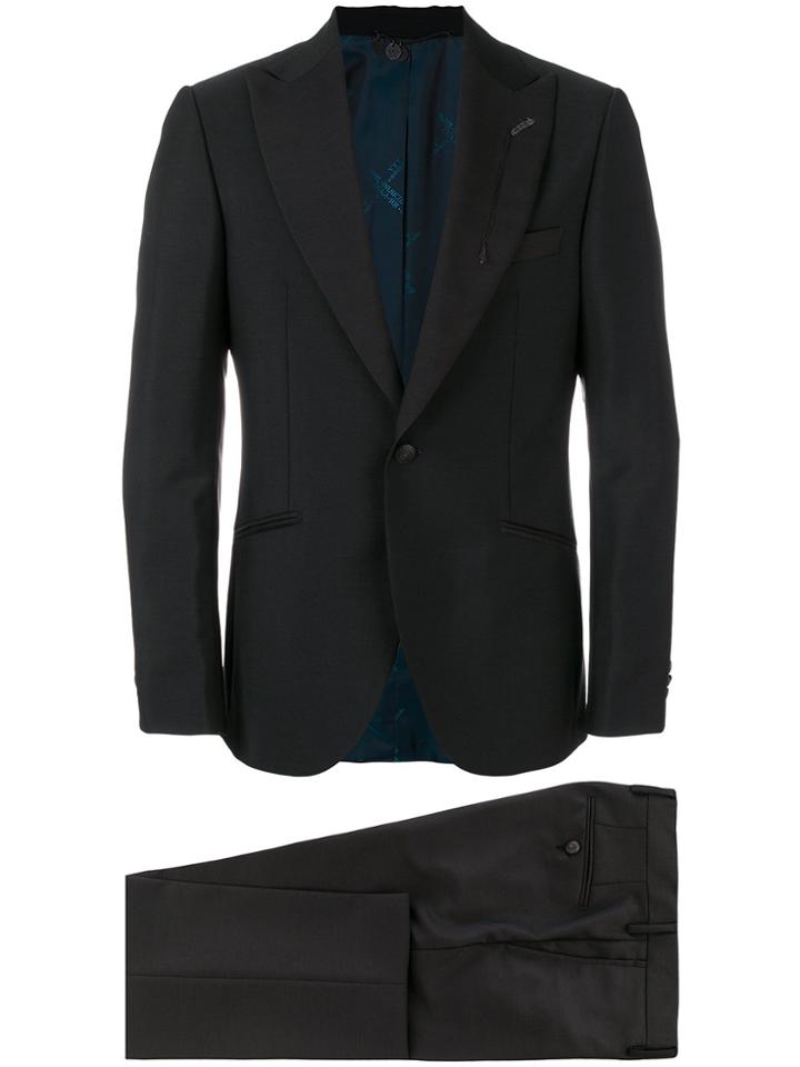 Maurizio Miri Peaked Lapels Suit - Grey