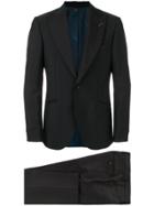 Maurizio Miri Peaked Lapels Suit - Grey
