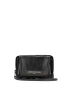 Julius Zip Around Wallet - Black