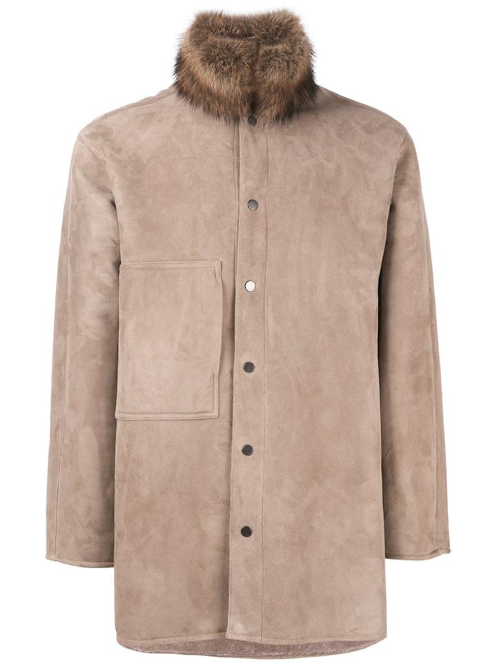 Liska Alfredo Coat - Nude & Neutrals