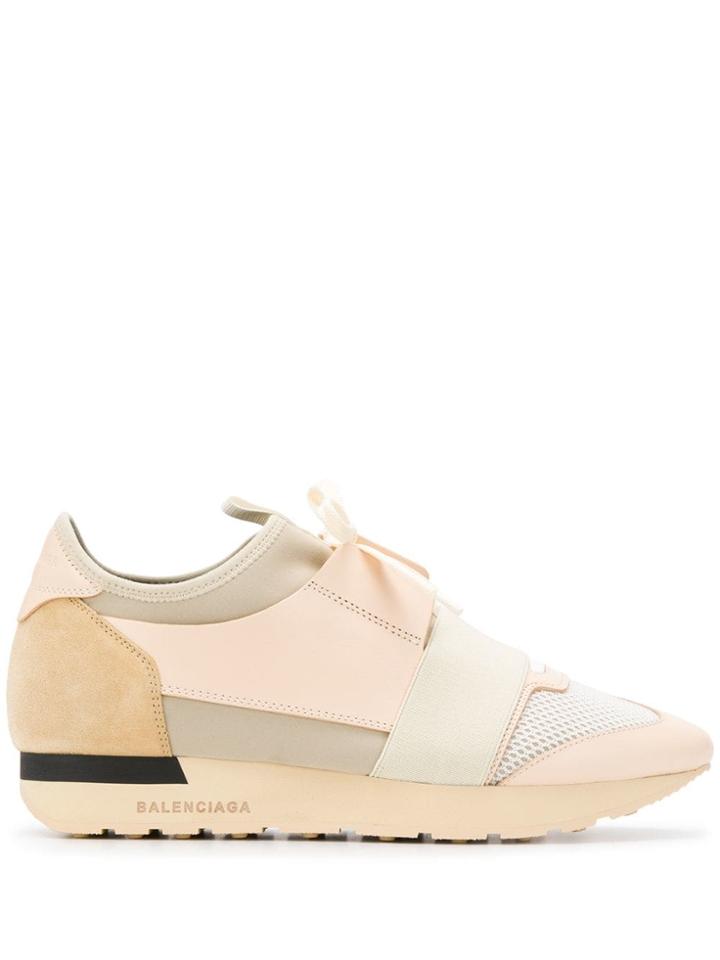 Balenciaga Race Sneakers - Neutrals