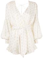 Suboo Montana Wrap Playsuit - Neutrals