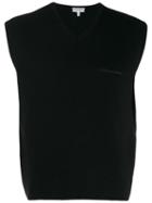 Giorgio Armani Pre-owned 1990's Sleeveless Knitted Vest - Black